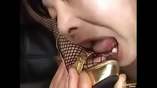 Av sculpture fucking like crazy on cam